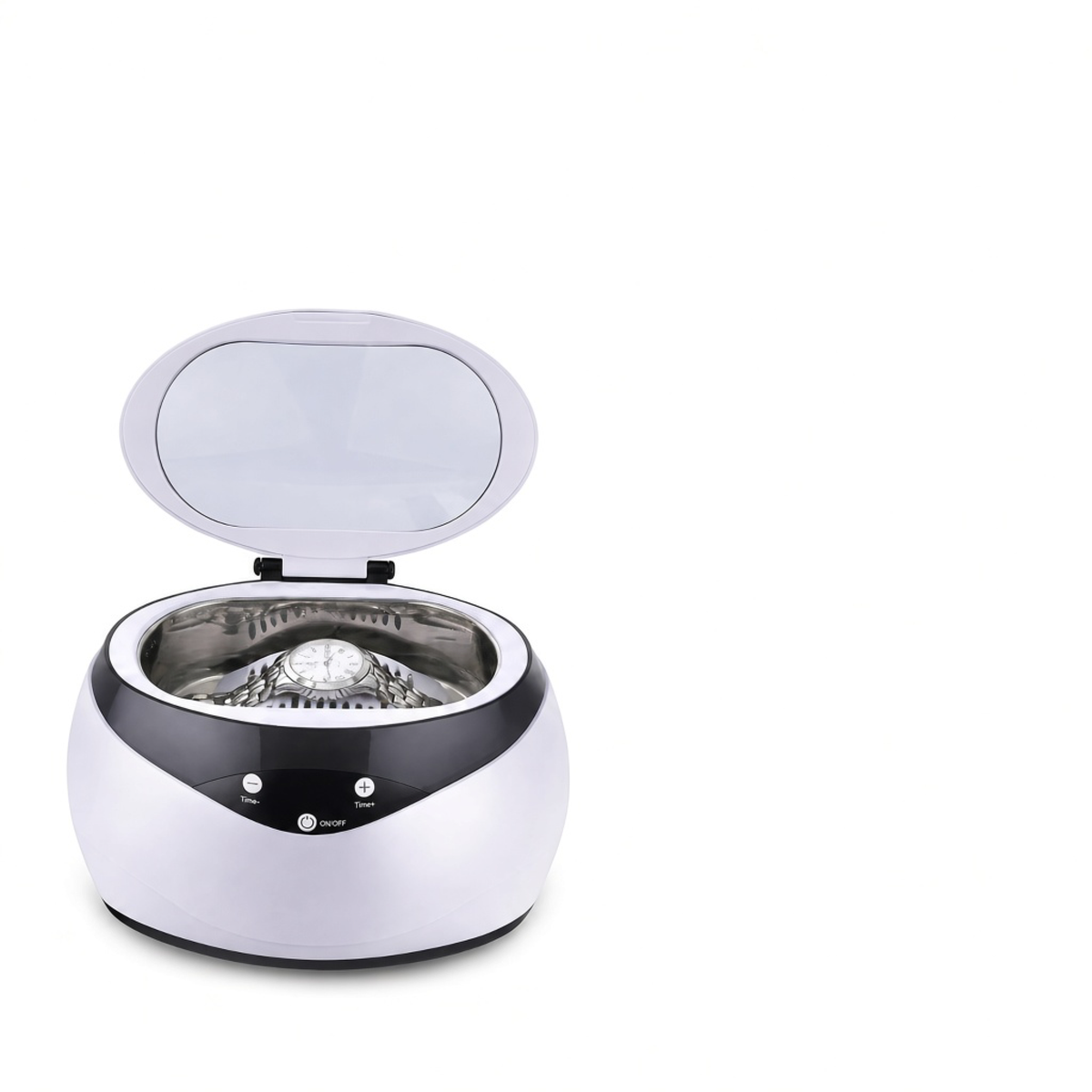Mini Ultrasonic Cleaner, front view
