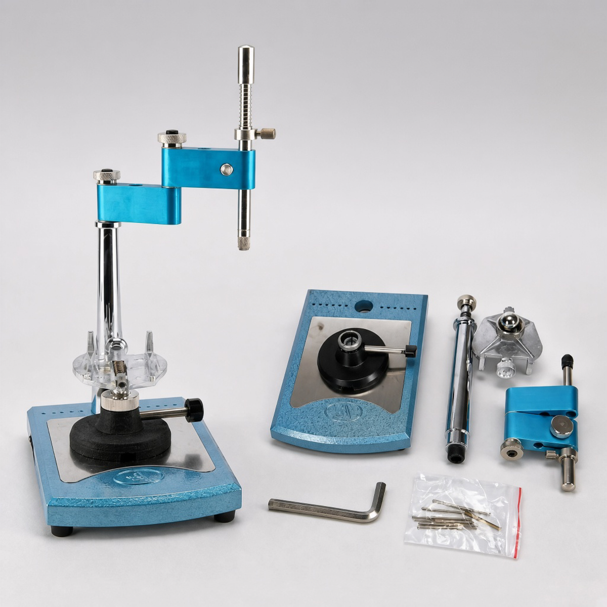 Manual Dental Surveyor, with accessories