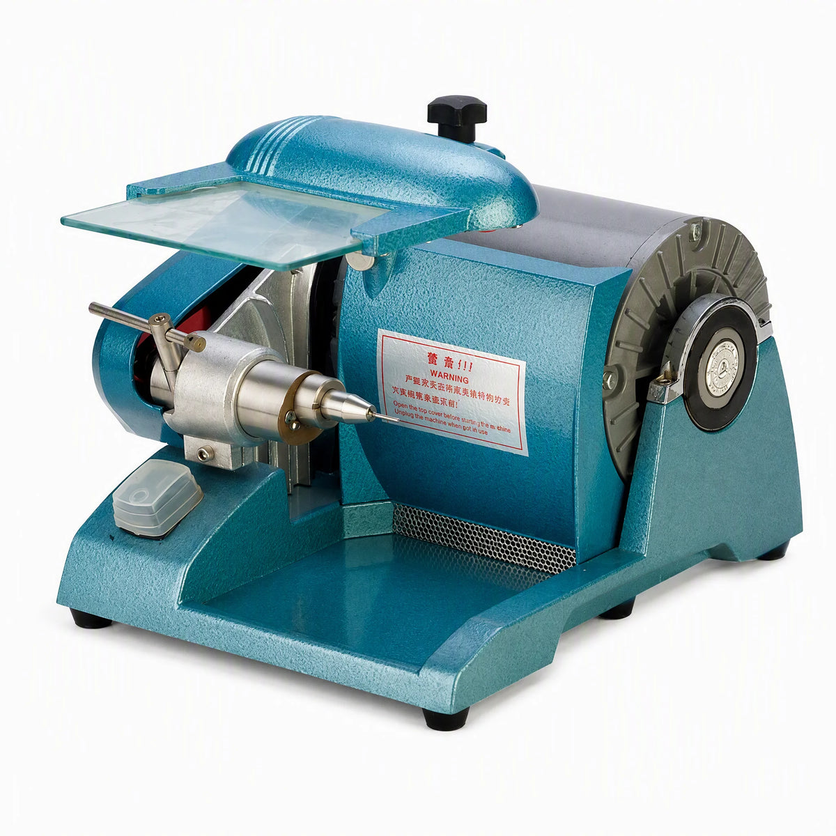 Dental Cutting Lathe 180 W, front view