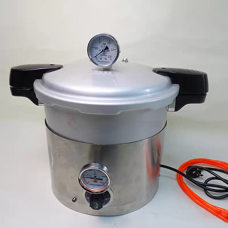 Polymerization Pressure Pot, front view