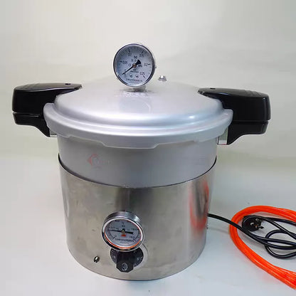 Polymerization Pressure Pot, front view