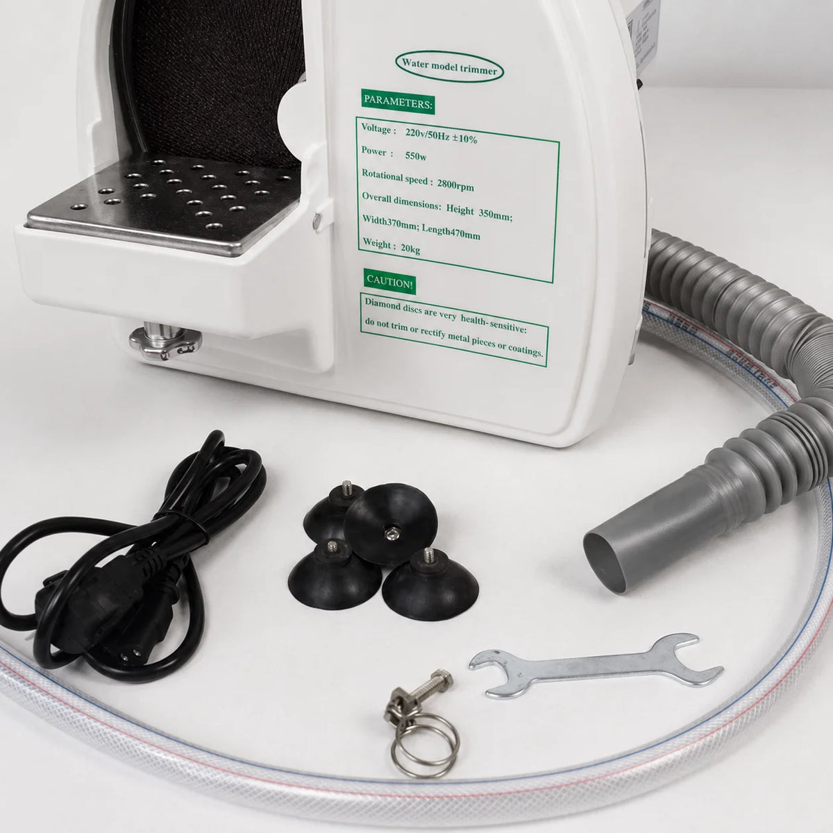 Dental Wet Trimmer, with accessories