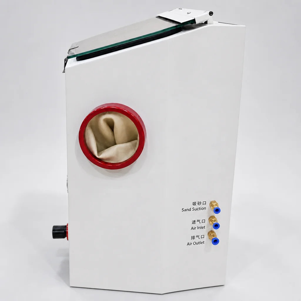 Casting Sandblasting Machine, side view