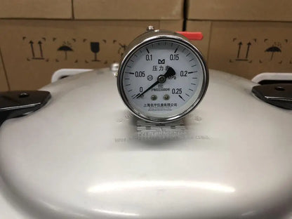 Polymerization Pressure Pot, control panel