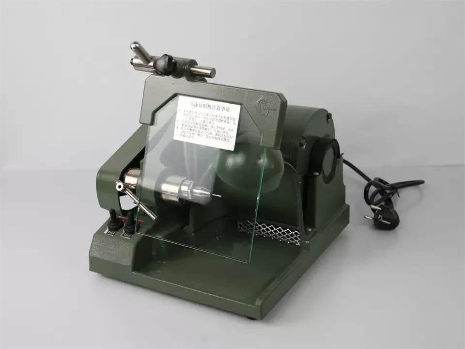 Dental Cutting Lathe, front view