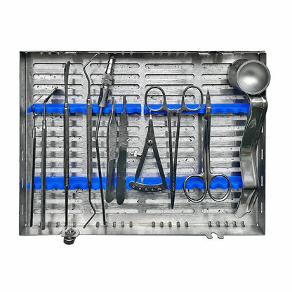 Dental Implant Instrument Set 14-Piece, with accessories