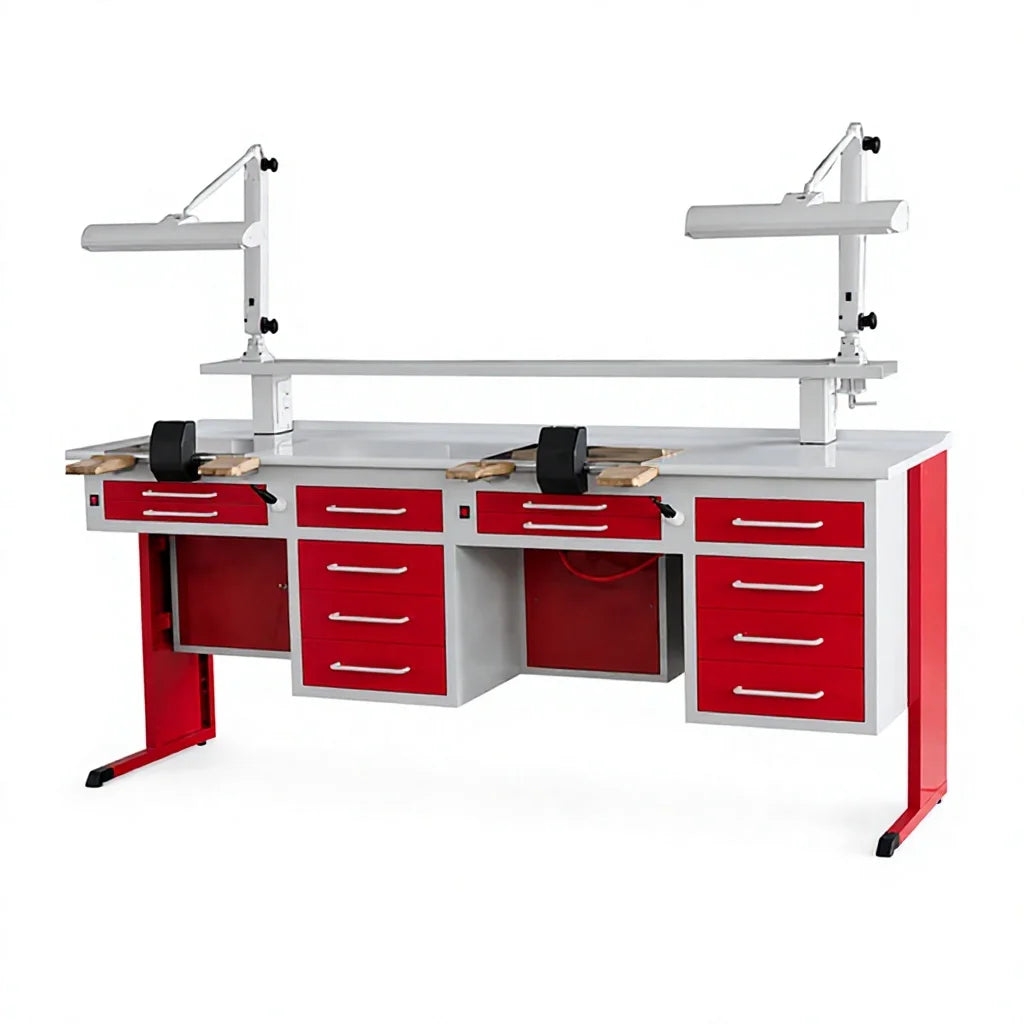 Dental Lab Bench, front view