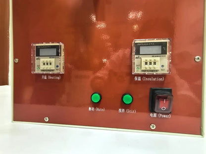 Agar Melting Unit 5 L, control panel