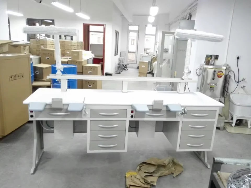 Dental Lab Bench, front view