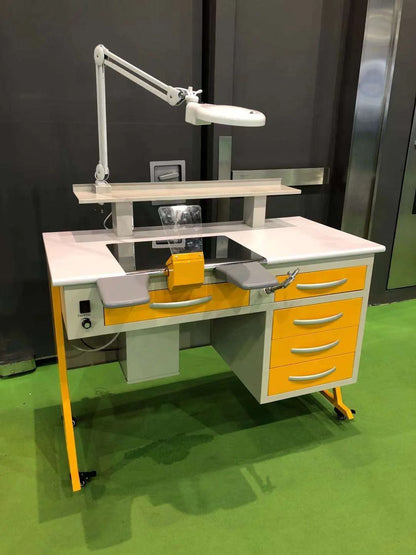 Dental Lab Bench, side view