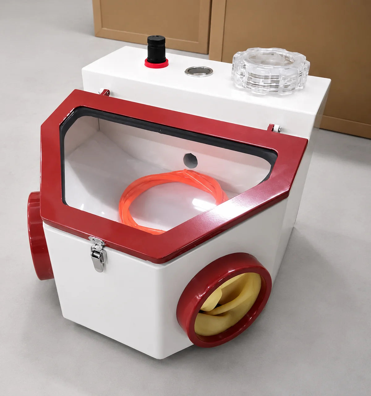 Dental Sandblaster, front view