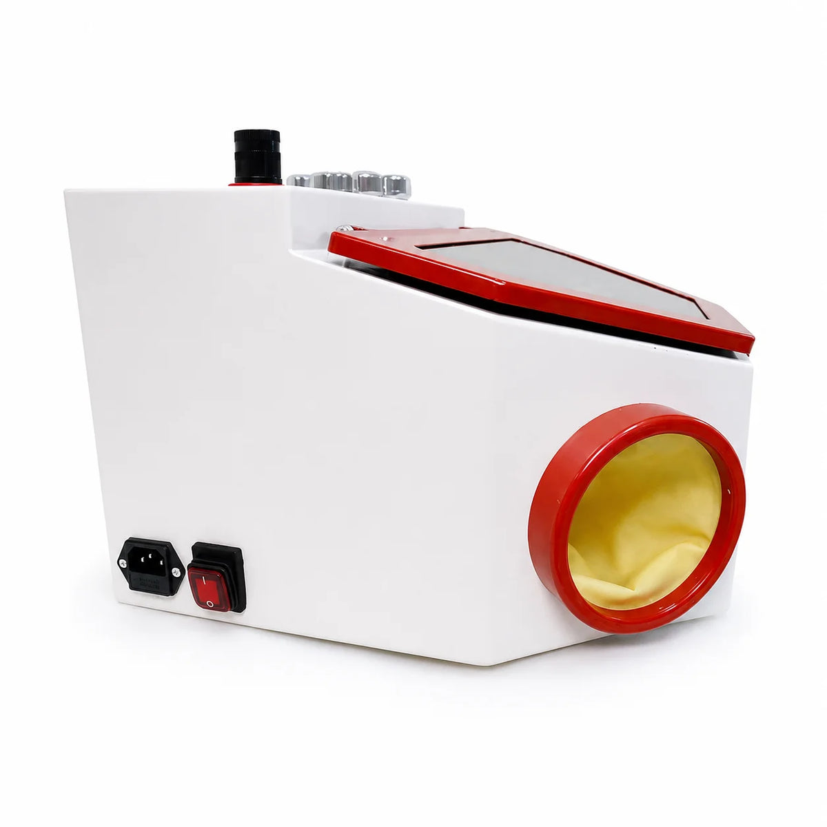 Dental Sandblaster, rear view