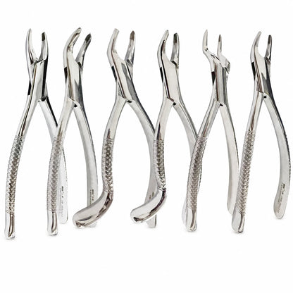 Tooth Extraction Forceps, with accessories