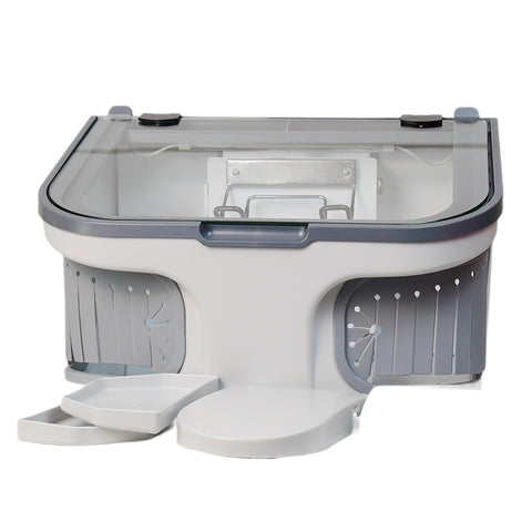 Dental Dust Extraction Enclosure, front view