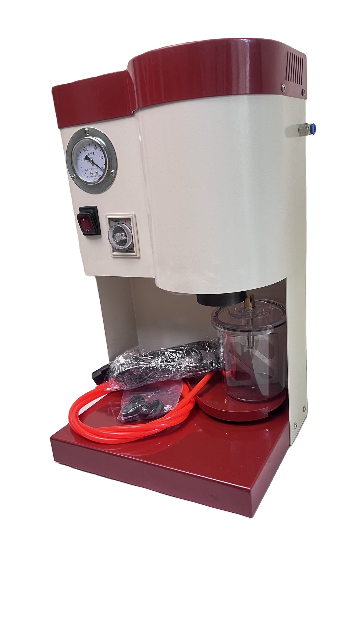 Vacuum Mixing Machine, side view