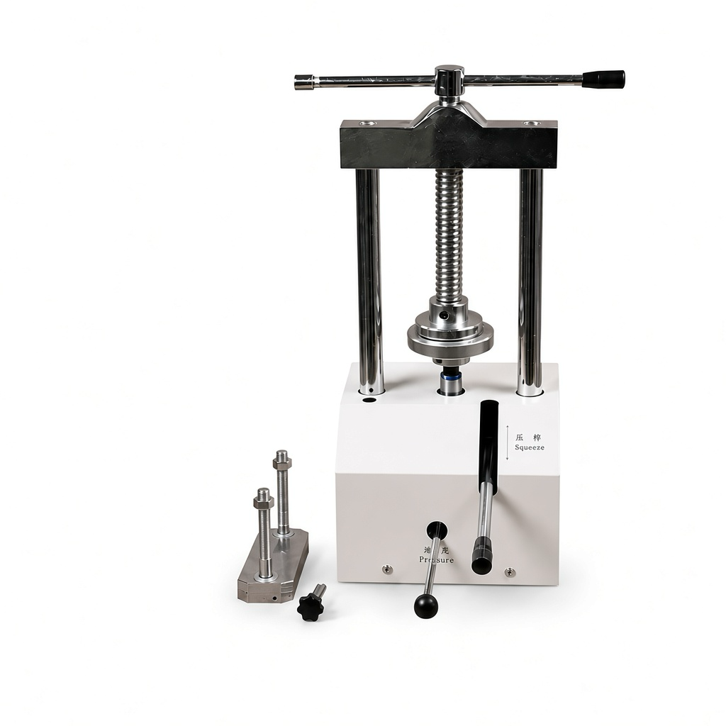Dental Curing Press, front view