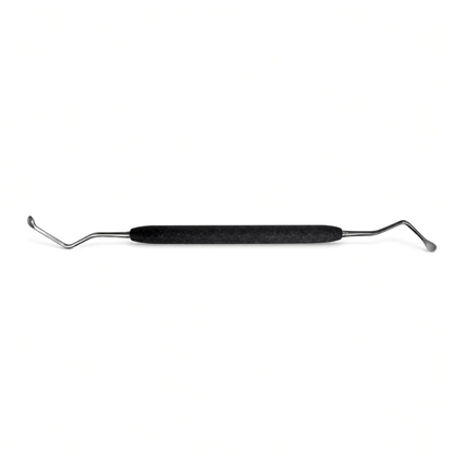 Toothed Caries Excavator 20 cm, front view