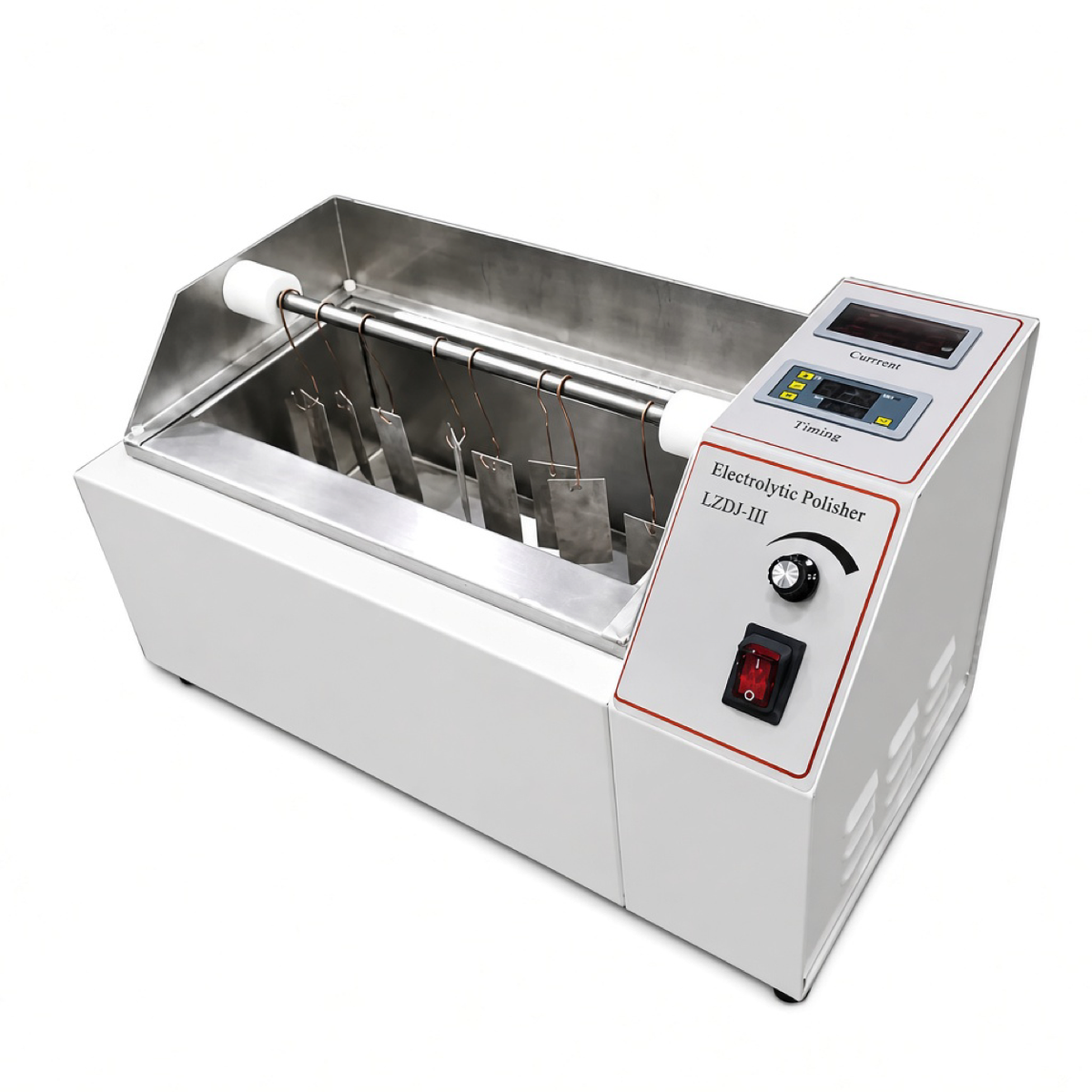 Electrolytic Polishing Machine, front view