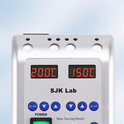 Double Pen Electric Wax Carver 20 W, control panel