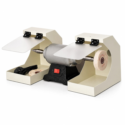 Lab Polishing Machine, rear view