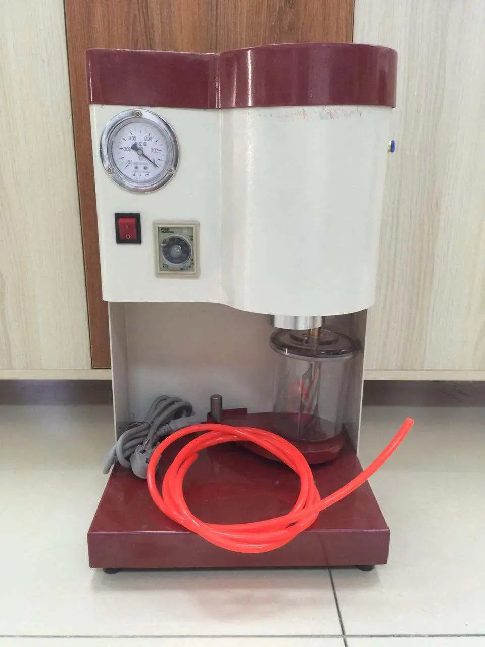 Vacuum Mixing Machine, front view
