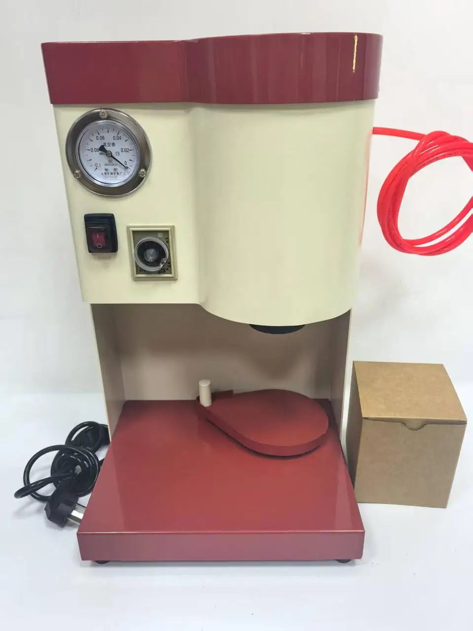 Vacuum Mixing Machine, front view