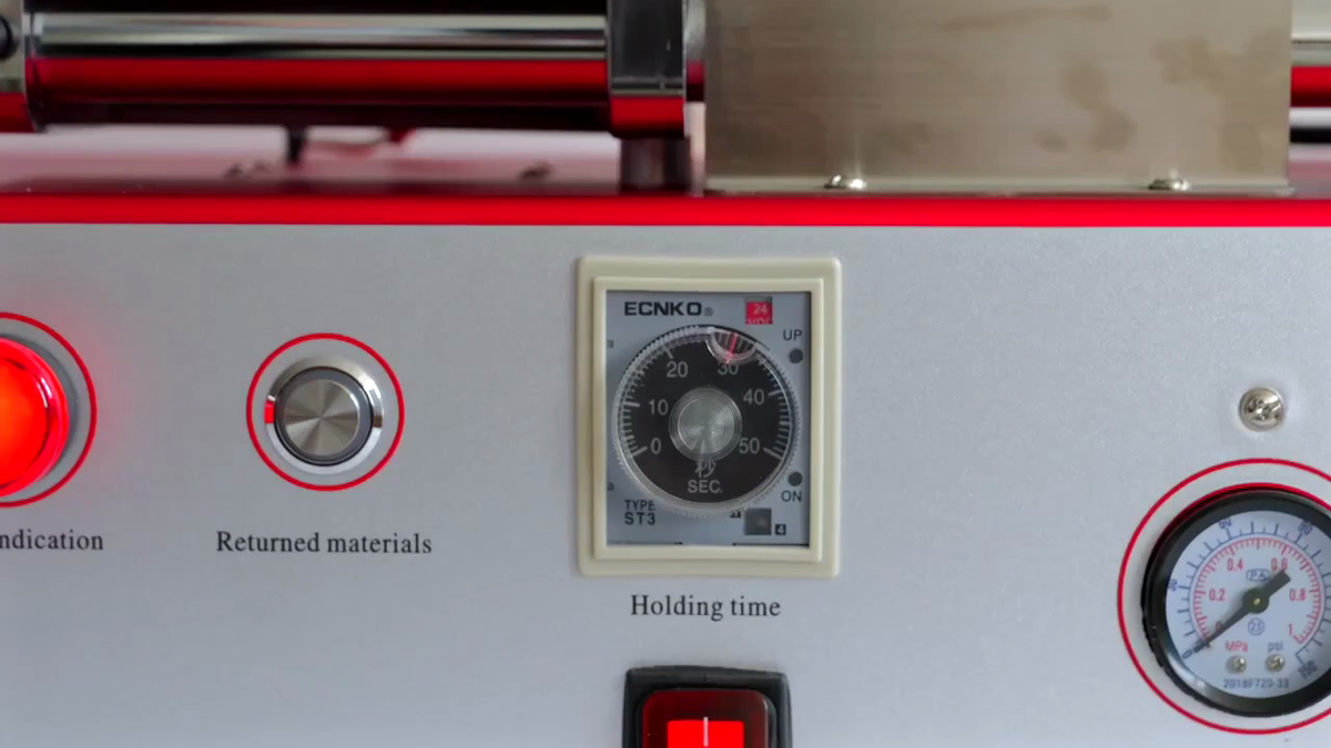 Denture Injection Machine, detail
